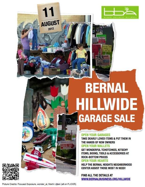 bernal garage sale