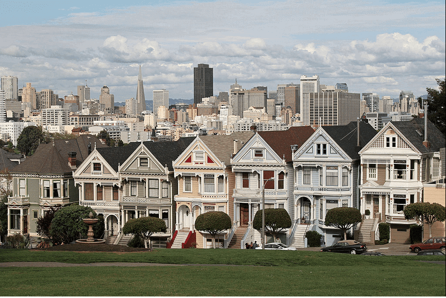 Alamo Square Painted Ladies