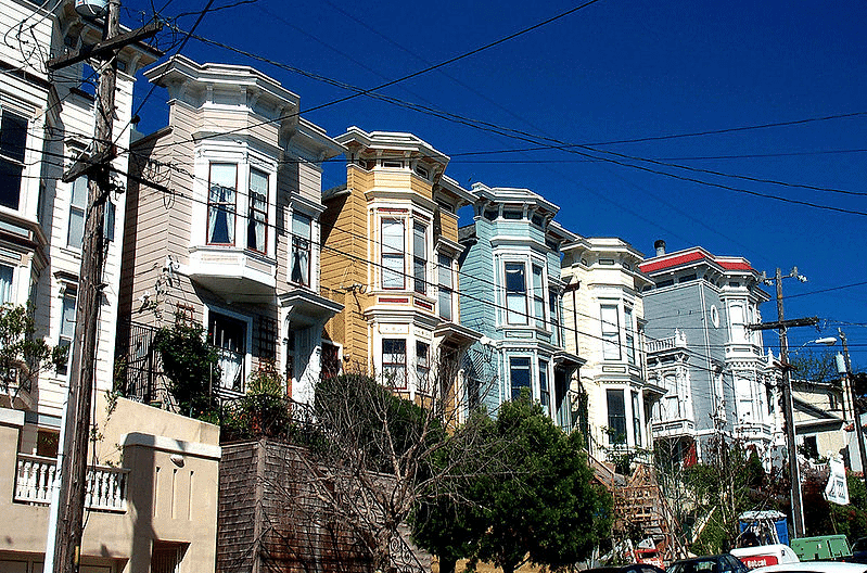 Vicksburg Row Houses Noe Valley