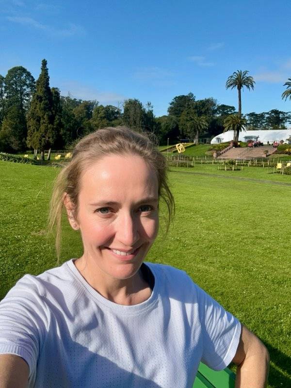 Danielle on the JFK Promenade Golden Gate Park