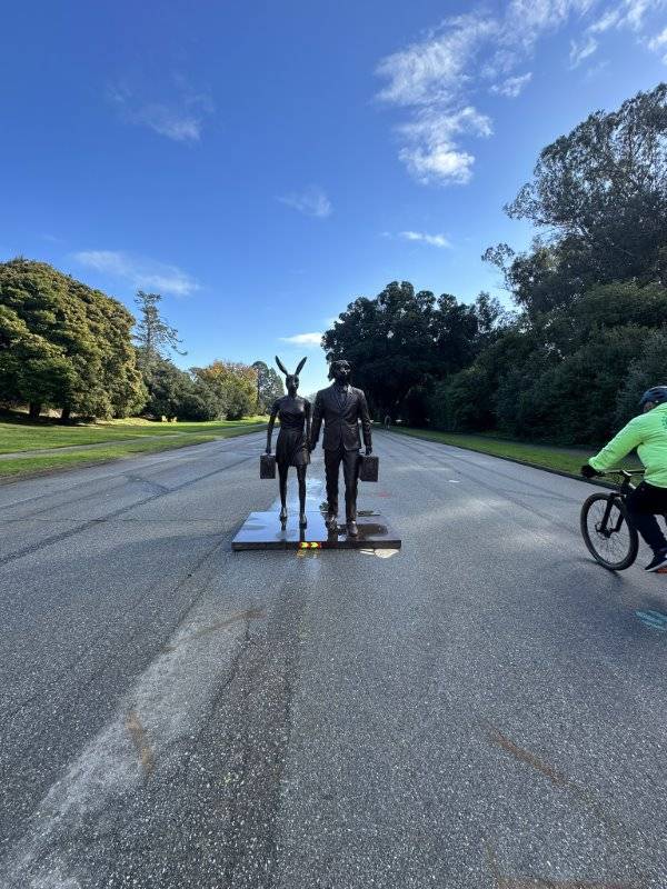 Art installations on the Promenade