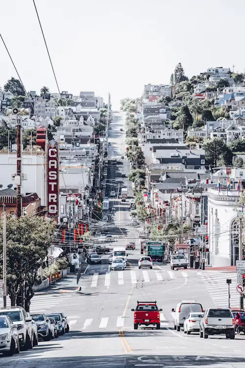 Exterior Street View of The Castro Theatre