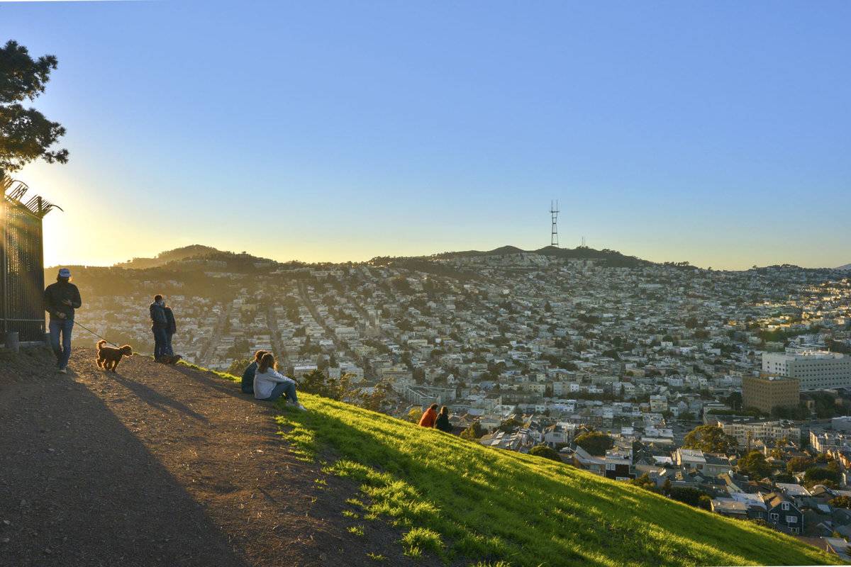 Where to Watch the Sunset in Bernal Heights